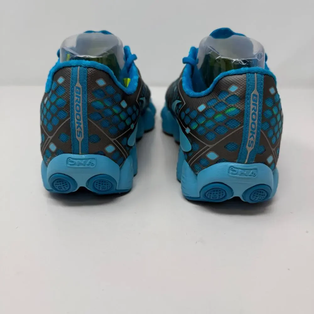 Brooks Neuro Running Shoes Women's 10.5 Blue Grey Flexible Trainers Workout EUC